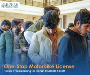 Riphah International University, Sahiwal Campus Hosts One-Stop Motorbike License Facility