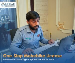Riphah International University, Sahiwal Campus Hosts One-Stop Motorbike License Facility