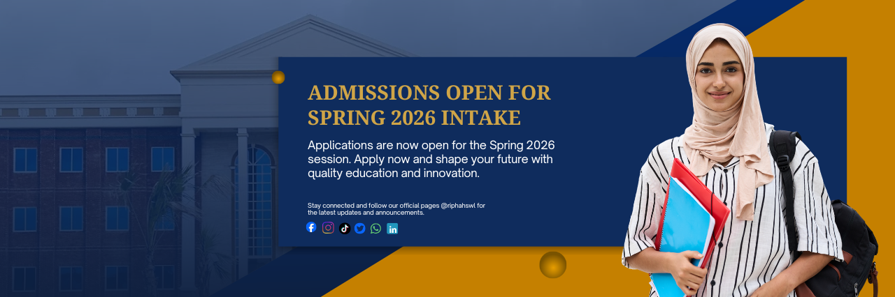admission open for spring 2026 intake