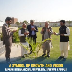 Tree Plantation by Founding Vice Chancellor