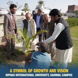 Tree Plantation by Founding Vice Chancellor